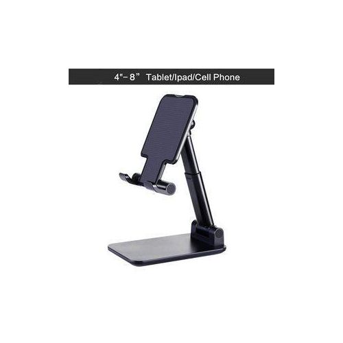Adjustable Desktop Mobile Phone Stand Holder (Black)