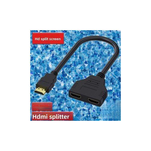 HDMI Male To Dual HDMI Female