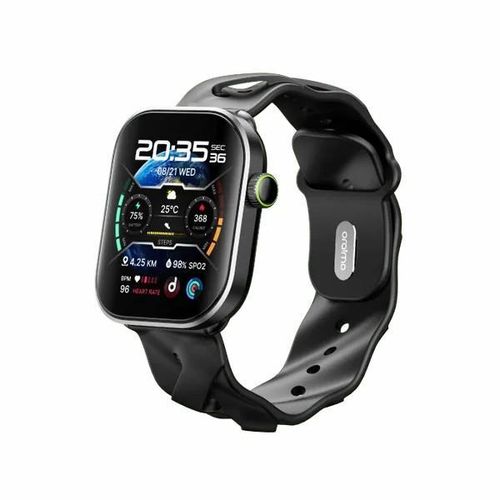 Watch Pro AM 1.85" AMOLED IP68 Smart Watch Black