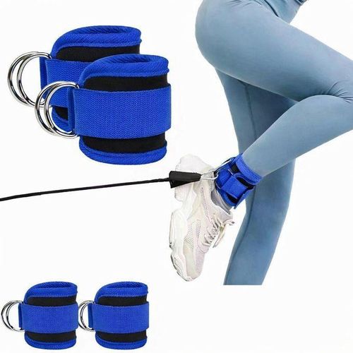 Ankle Straps Designed for Cable Machines And Resistance Bands - Perfect for Gym Workouts