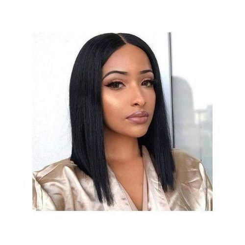 Bob Hair 3 Bundle For Full Head Fix -1b With closure