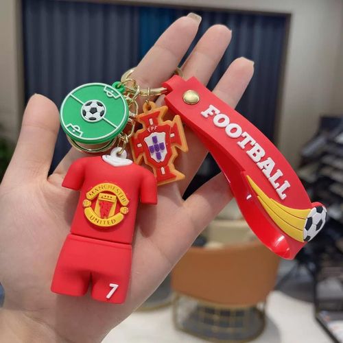 Football Manchester united 3D Jersey Keychains & Keyholder