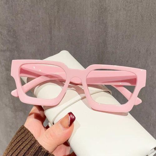 Trending Pink Glasses For Ladies With Case