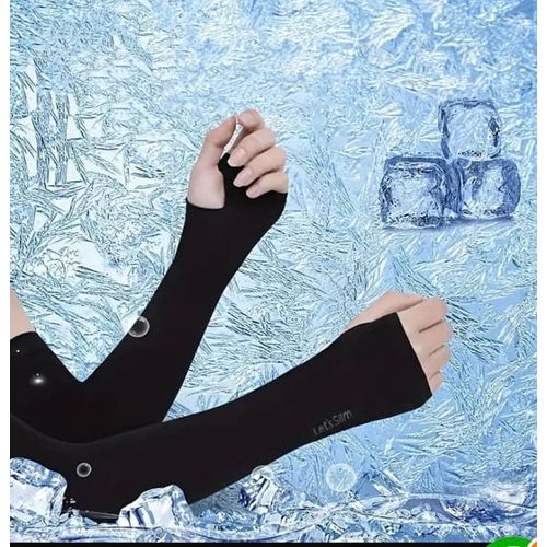 2pcs Ice Sleeves & SunShades arm's Gloves