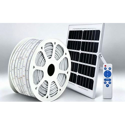 SOLAR STRIP LIGHT / solar rope light (warm yellow color)