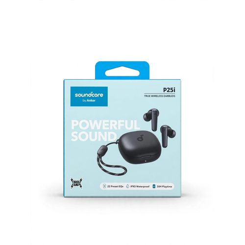High Standard Soundcore by Anker P25i True Wireless Earbuds - Powerful Bass - 10mm Drivers - 30H Playtime - IPX5 Waterproof - AI Clear Calls - Bluetooth 5.3