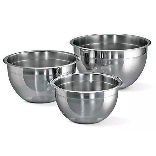 3Pcs/Set Stainless Steel Bowl Set Kitchen
