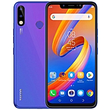 Spark 3 (KB7J) 6.2-Inch HD+ FullView (2GB, 32GB ROM) Android 9 Pie, (13MP+2MP)+8MP, Face &amp; Fingerprint ID, 3500mAh Dual SIM 3G Smartphone - Aqua Blue