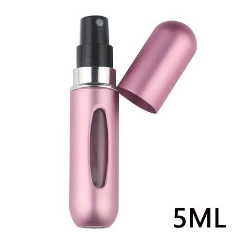 3PCS 5ml Mini Portable Refill Bottle Pink+Rose+Purple