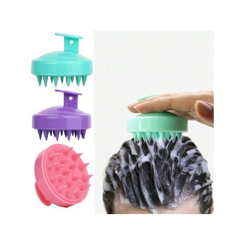 Manual Silicone Hair Scalp Massager Brush