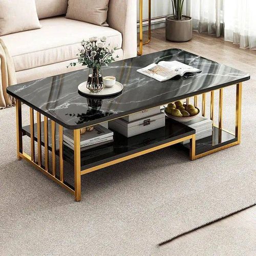High Quality Exotic Faux Marble (MDF Wood)Centre Table