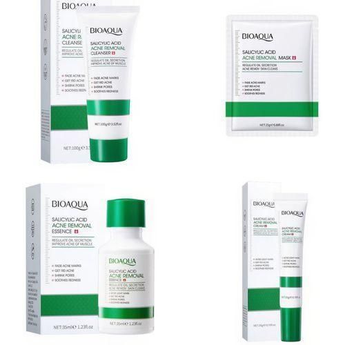 Salicylic Acid Acne Control & Pore Refining Kit - Acne, Oil Control & Pore Care... 4in1