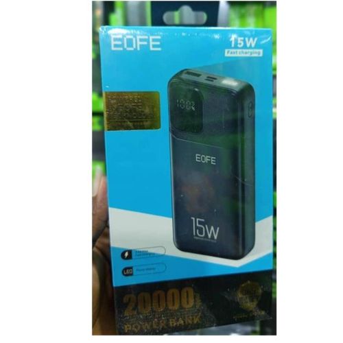 EOFE 20000MAH Multi-port With Digital Display Power Bank