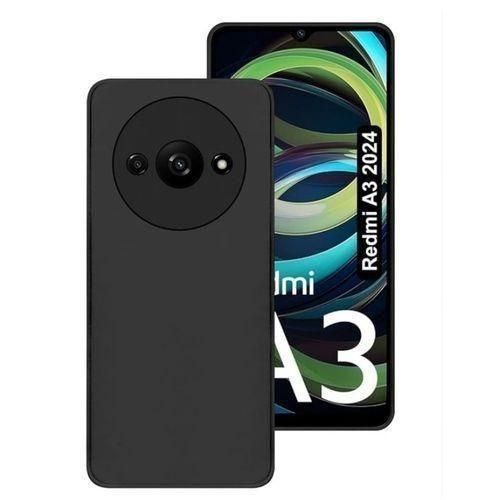 Silicon Back Case For REDMi A3 + Sreen Protector Glass