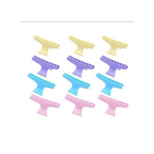 12PCS Butterfly Hair Clips, Hair Claw Clamps Plastic Hairpin
