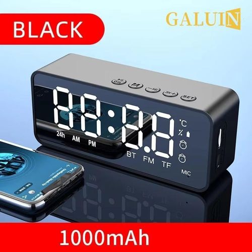G50Mini Mirror Bluetooth Speaker, High-End Gift, Portable Home Alarm Clock Speaker