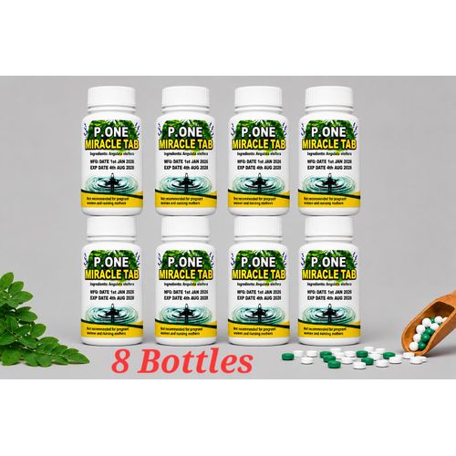 P.One PONE MIRACLE TAB For Arthritis, Joint Pain, Blood Pressure & Back Pain (Big Bottle)