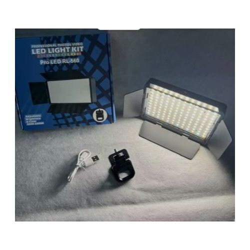 Pro Led RL-560 Camera Light Photography Light Outdoor Shooting Light Mobile Phone Flash Supplementary Lighting Pocket Light