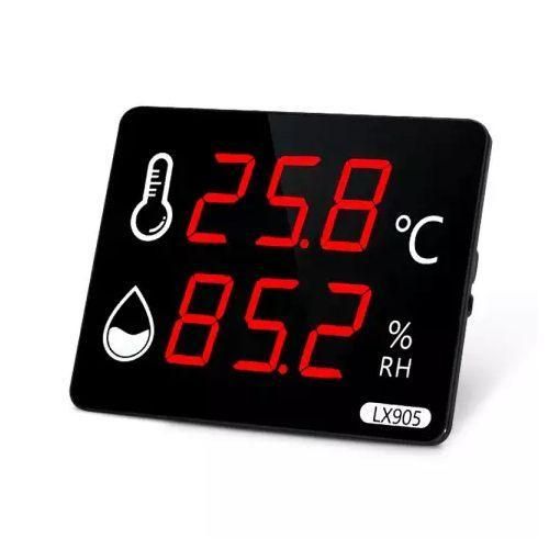 Digital LED Temperature And Humidity Monitor
