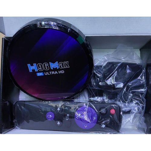 Upgrade H96 Max Smart Android 13.0 TV Box Quad Core 8K 4K HD Streamer Player 32GB/4RAM