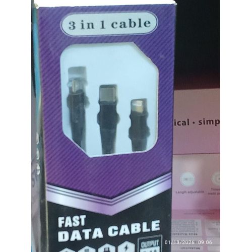3 in 1 Data Cable set