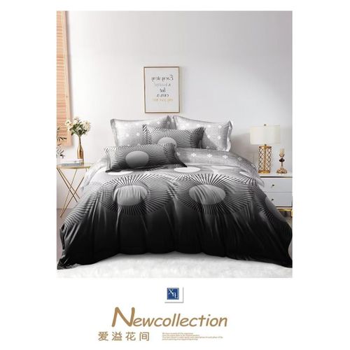 6ft X 6ft Duvet + Blanket With 4 Pillowcases – Bedding Set