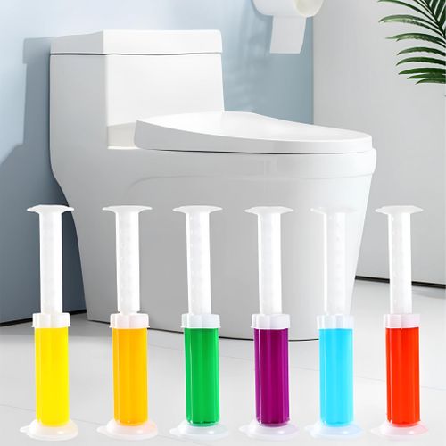 6 PIECES Flowering Toilet Deodorant/Gel