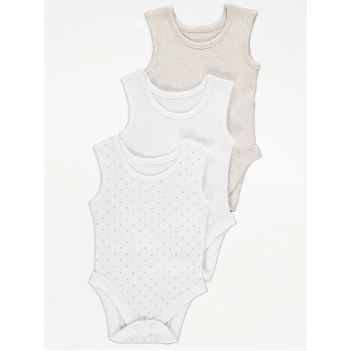 Unisex Baby Sleeveless Bodysuits