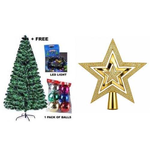 Christmas Tree with Free accessories plus tree Topper