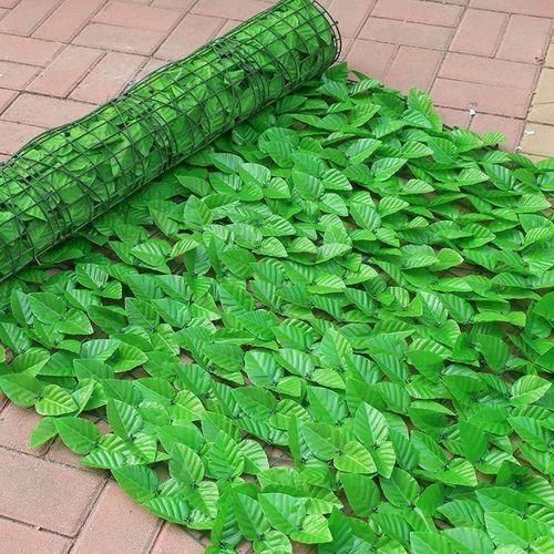 Emerald Luxe Premium Artificial Green Flower Mat – Decorative Privacy Wall & Ceiling Panel (1m by 3m)