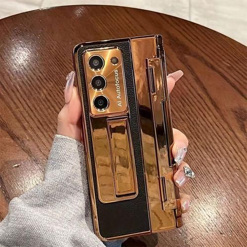 Samsung Galaxy Z Fold 6 Electroplated Hinge Protective Case 5G