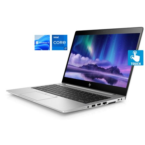 EliteBook G6 Laptop- Intel Core i7- TOUCHSCREEN -12GB RAM/512GB SSD/Backlit Keyboard/FP Reader Windows 11 Pro+ BAG