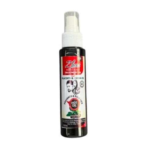 Hair Scalp Treatment Oil With Placenta And Jojoba Oil