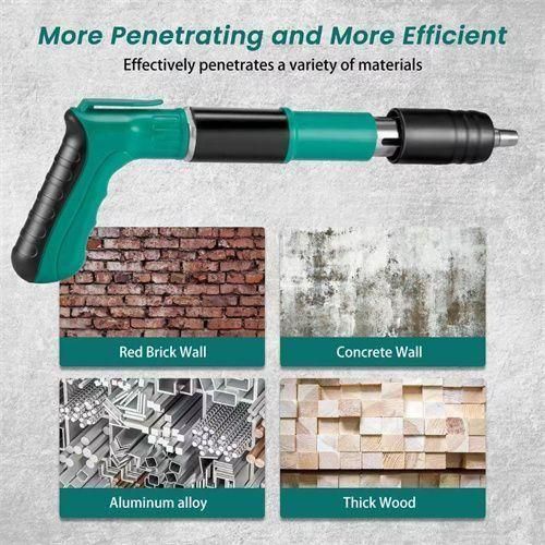 Mini ceiling artifact nail gun wall fixator with 100 nails for concrete, powerful ship parts and accessories, motorcycle equipment and parts, nail gun home decoration tools, manual tools, woodworking tools