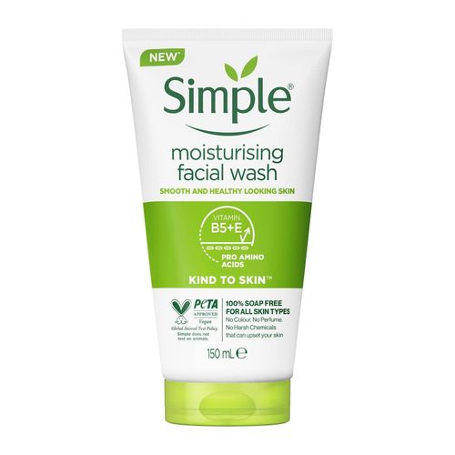 Moisturising Facial Wash 150ml – Gentle, Soap-Free Cleanser for Smooth & Healthy Skin