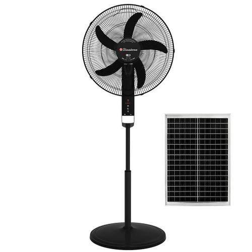 1.5M AC/DC 18 Rechargeable Stand Fan with 40W solar panel Model RCF-1858