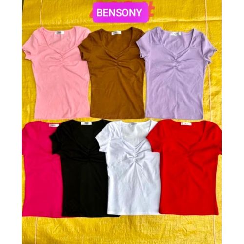 3 in 1 Cute tops for ladies (Any 3 colors)