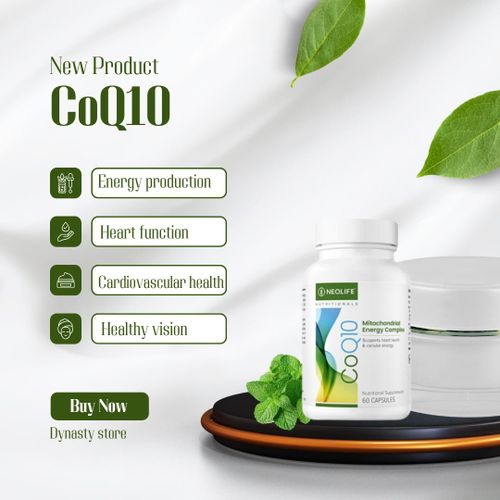 Neo Healthy CoQ10 (Coenzymes Q10 or ubiquinone) - 90 Capsules. Ubiquinol Coq10 for Healthy Heart Function and Energy Production