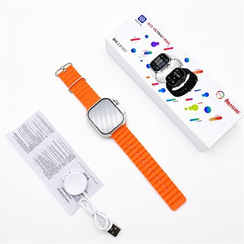 S12 Ultra3 Max Bluetooth Call Smart Watch 49mm 2.3 OLED Full Touch Sports Watch For Android iOS