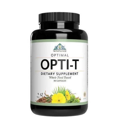 Opti-T 90 Capsules Combines a Blend of Herbs, B Vitamins, and Minerals in a Unique Opti-Blend delivery System. Designed for Everyday Wellness, it Offers Nutritional Support That Helps Maintain Balance.