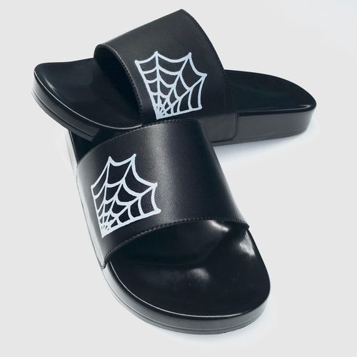 SPADE - (UNISEX) Casual Slide Slippers - BLACK