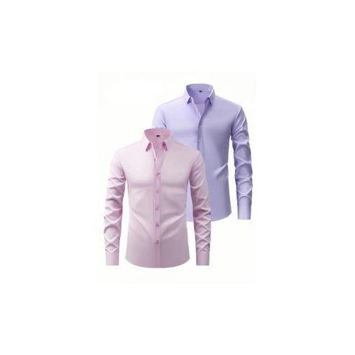 2in1 Plain Long Sleeve Shirt For Unisex