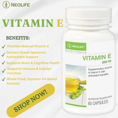 Vitamin E 200 I.U. – Antioxidant Support for Skin, Heart & Immunity – 60 Capsules