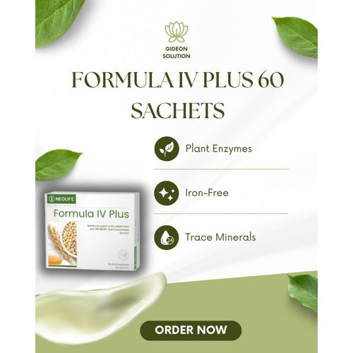 Formula IV Plus 60 Sachets – Iron-Free Multivitamin & Mineral Supplement