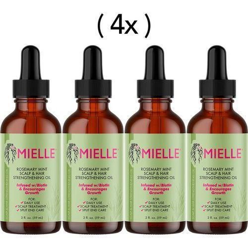 Rosemary Mint Scalp & Hair Strengthening Oil (4pcs)..