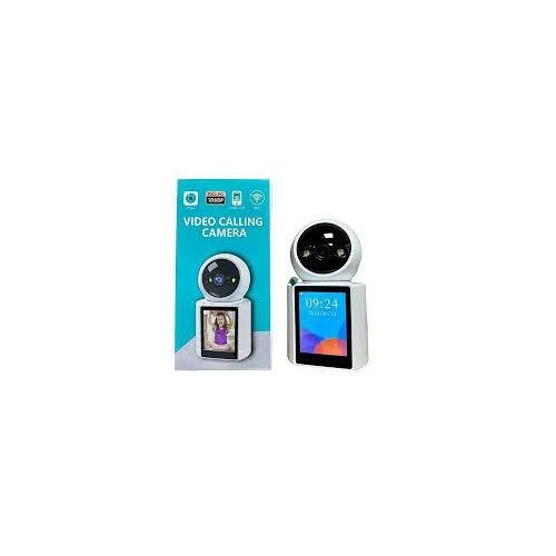 Video Call Wireless WIFI Security Camera Baby Safety Protection Monitor 2.8 Inch Screen Button Call PTZ Auto Tracking