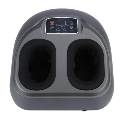 Foot Leg Massager Machine Heat Rolling Therapy Shiatsu Muscle Feet Electric Tool