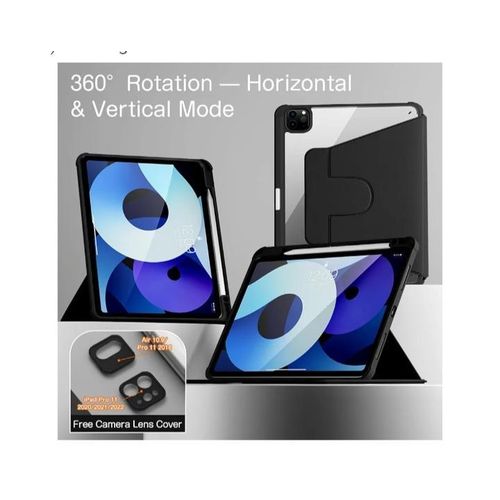 360 degree case for ipad pro 11 inch 2018,2020,2021,2022 and ipad Air 4/5/6 and Air 7 m3 and m2