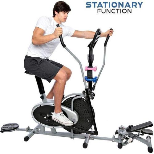 Quality 5 in 1 multifunctional orbitrack elliptical machine with waist twister and stepper