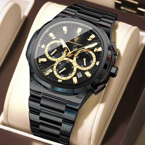 Original Quality & Very Rugged Black Is Beautiful Unisex Chronograph Wristwatch (U.S.A)